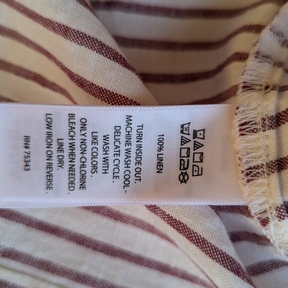 Sigrid Olsen Linen Blouse size Small - Picture 2 of 10